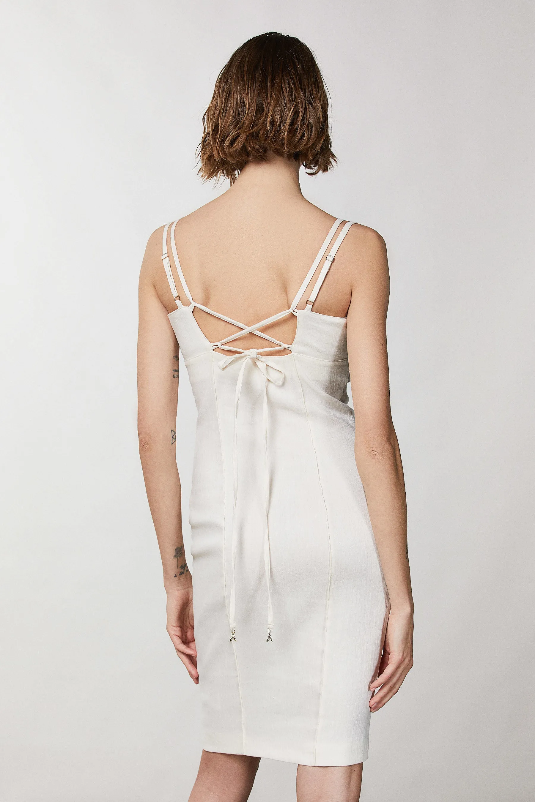 Sheath Dress - Linen White