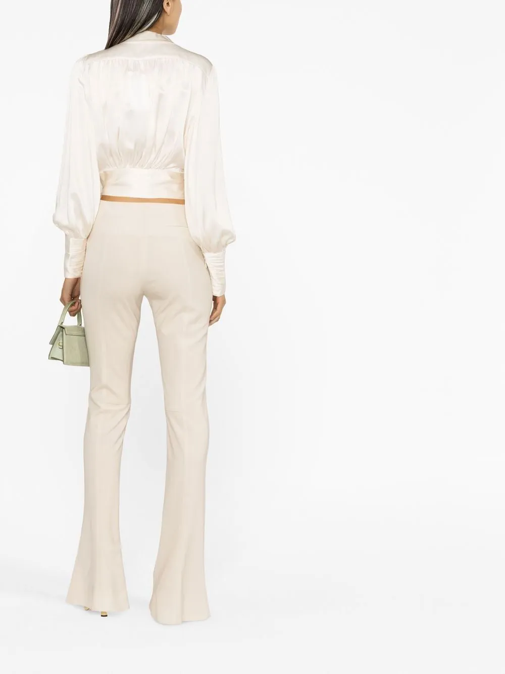 Silk wrap Blouse