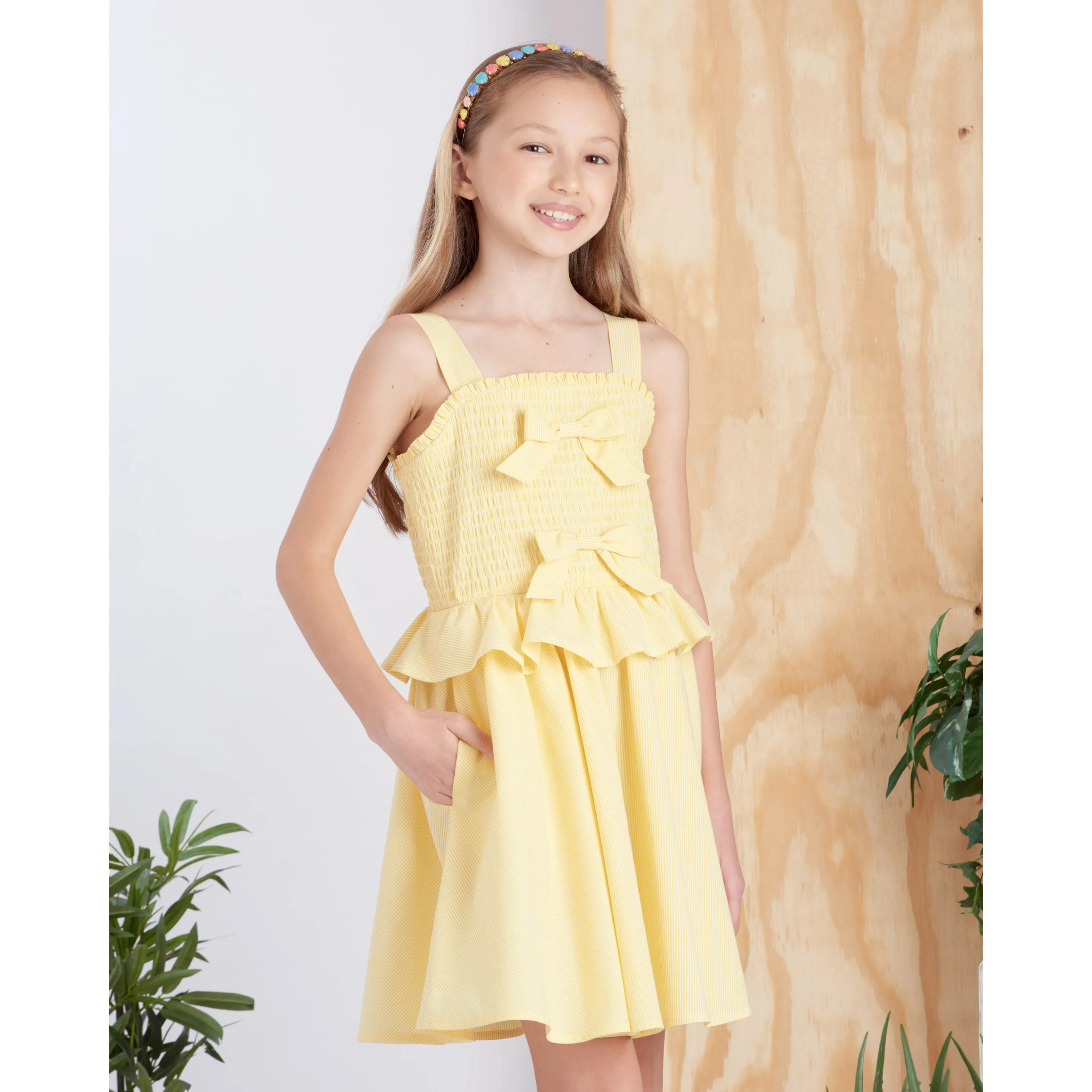 Simplicity Pattern 9560 Child/Girl Dress, Top, Skirt