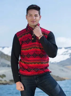 Ski Fair Isle Alpaca Sweater for Men