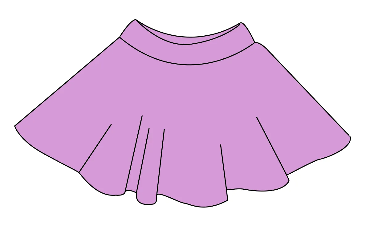 Solids Sale Circle Skirt