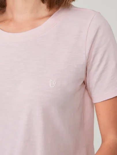 Spartina 449 Sea Breeze Slub Tee Strawberry Cream - FINAL SALE