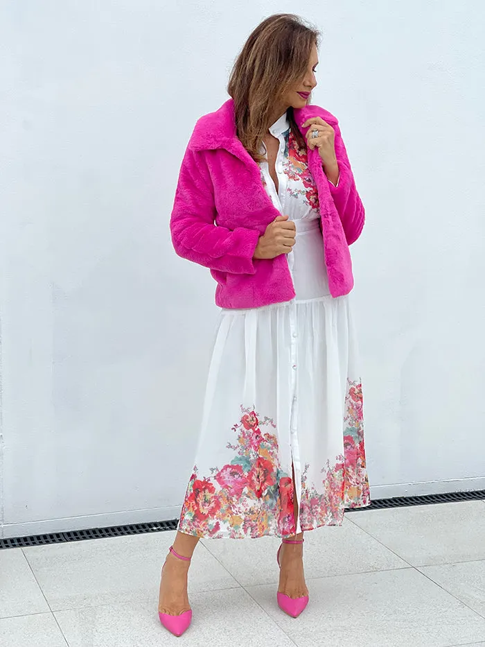 Steinway Jacket - Hot Pink