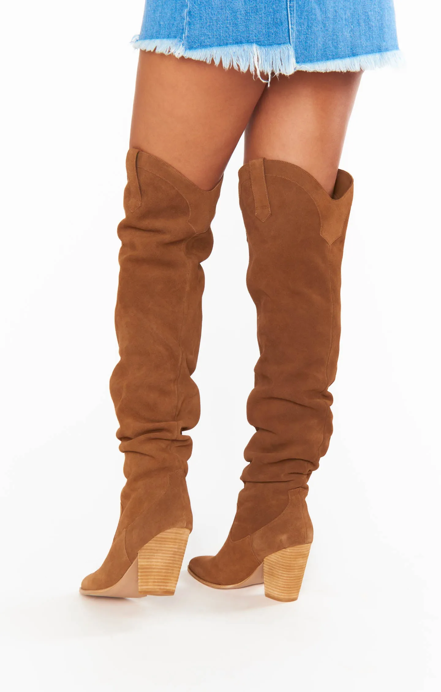 Steve Madden Laddy Over-the-Knee Boot ~ Chestnut
