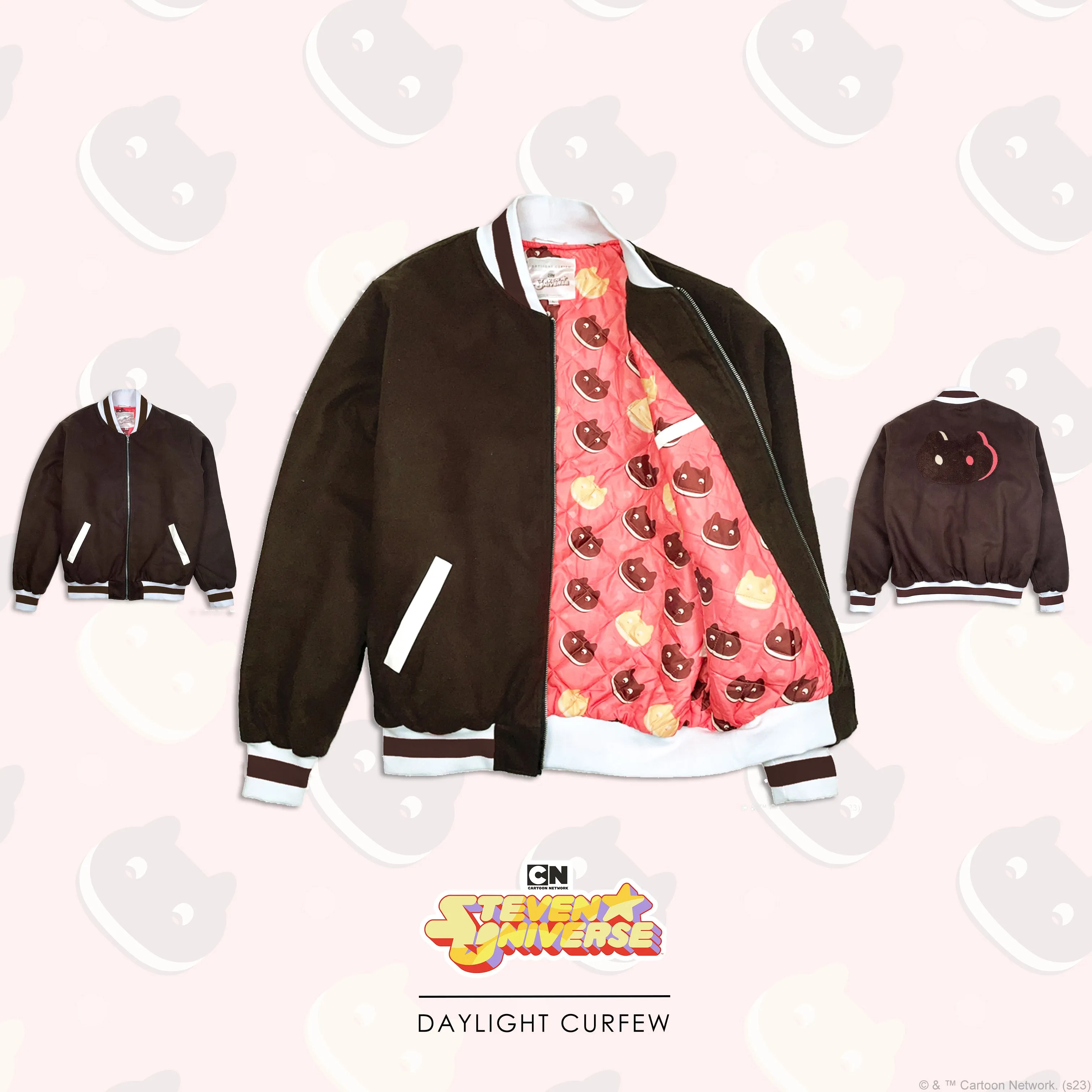 Steven Universe Varsity Jacket (Cookie Cat)