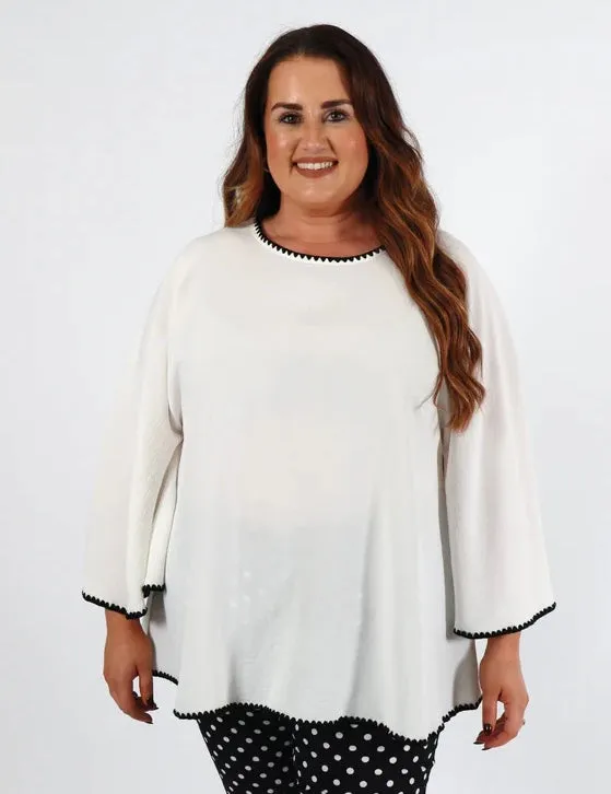 Stevie Blouse in White