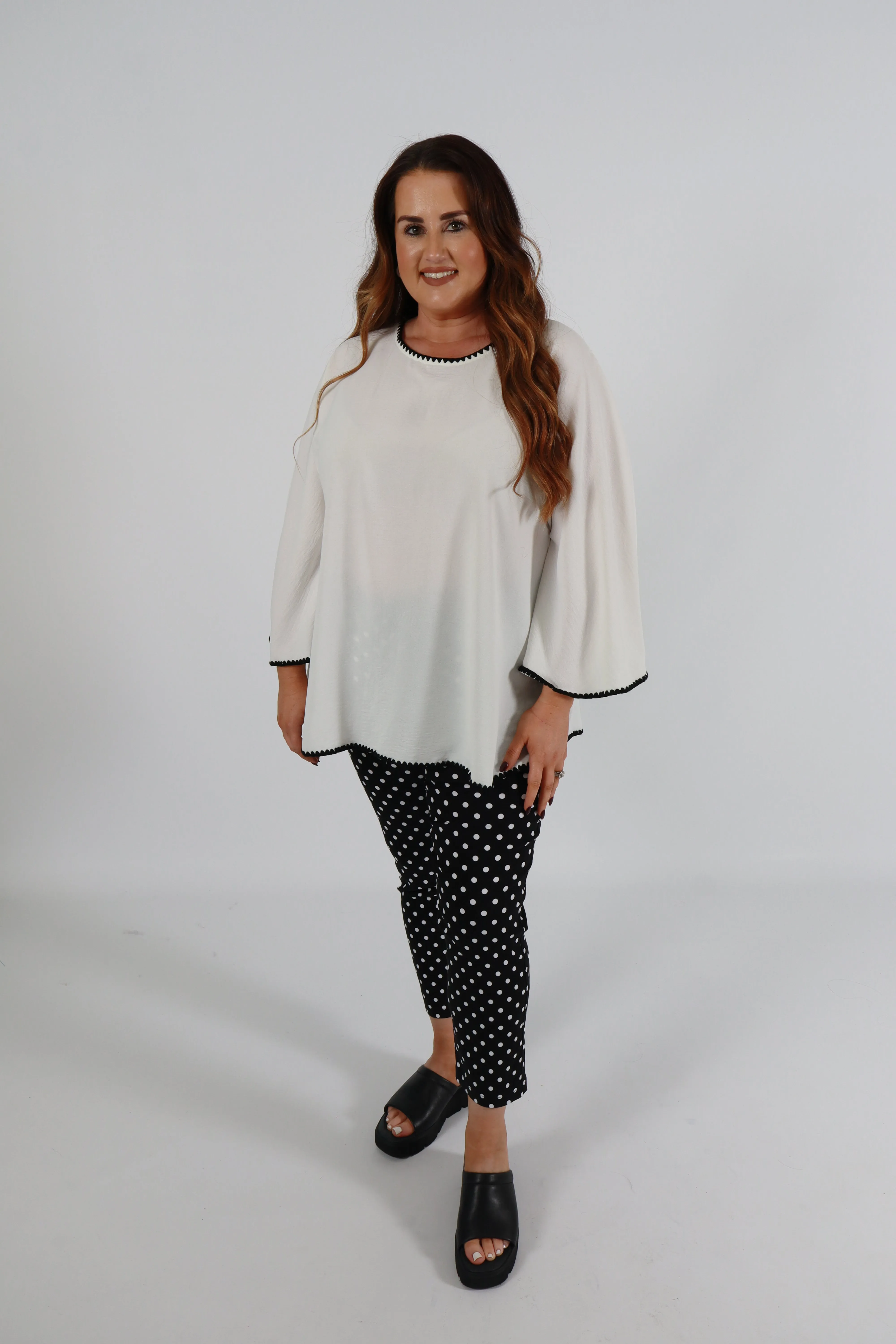 Stevie Blouse in White