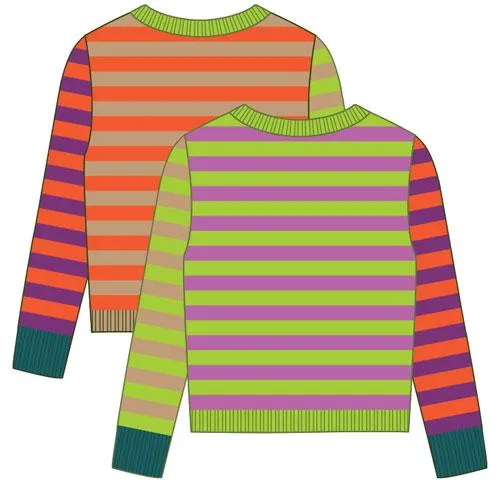 Stobo Stripe Sweater - Luscious