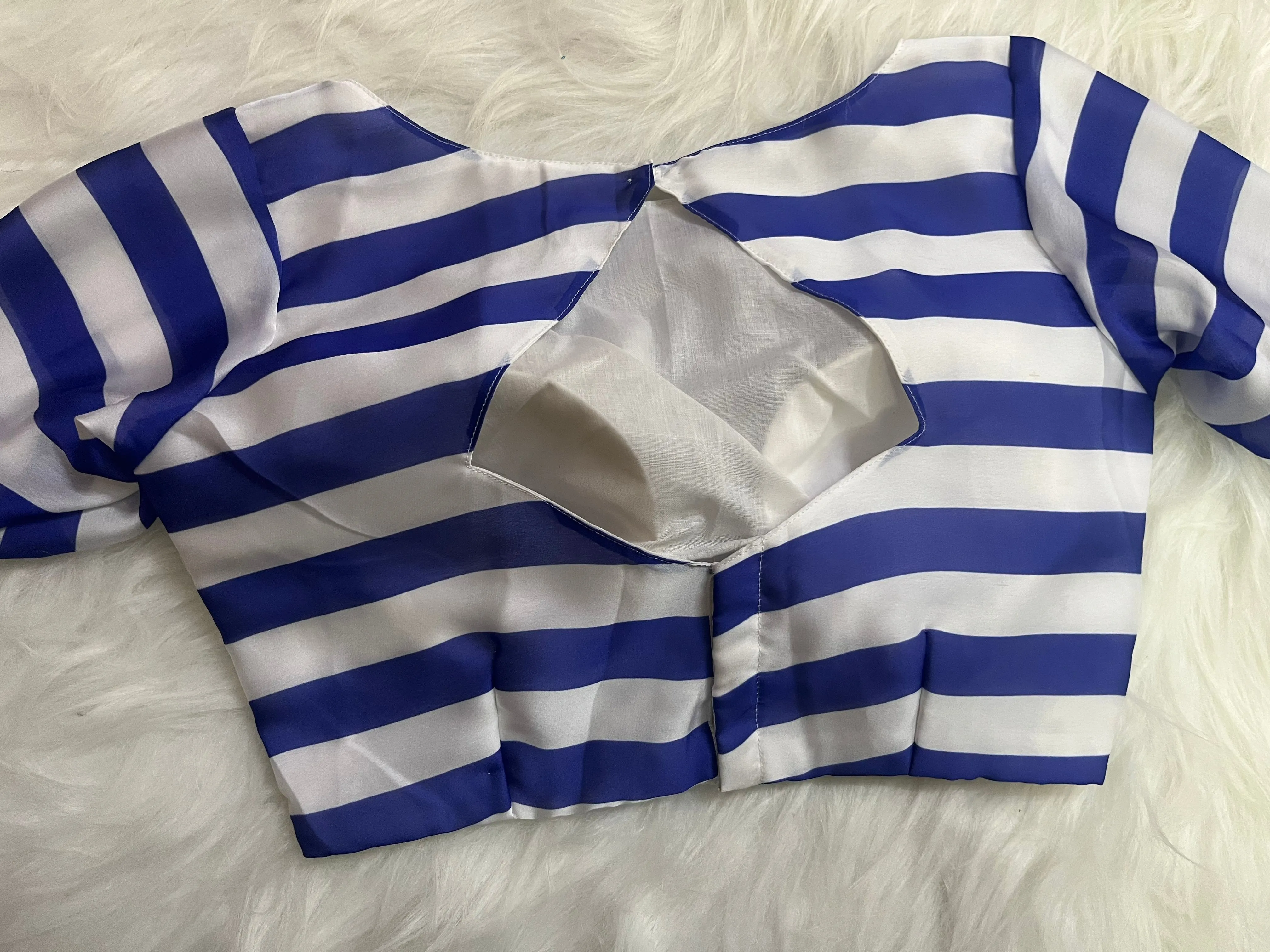 STRIPE LOVE - WHITE AND BLUE
