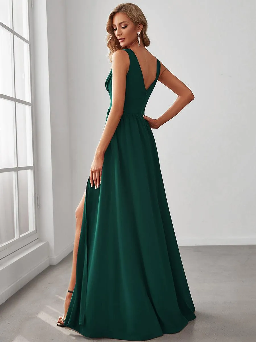 Taille personnalisée Robe de soirée longue au sol à taille haute