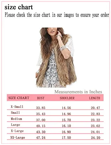 Tanming Short Faux Fur Vest