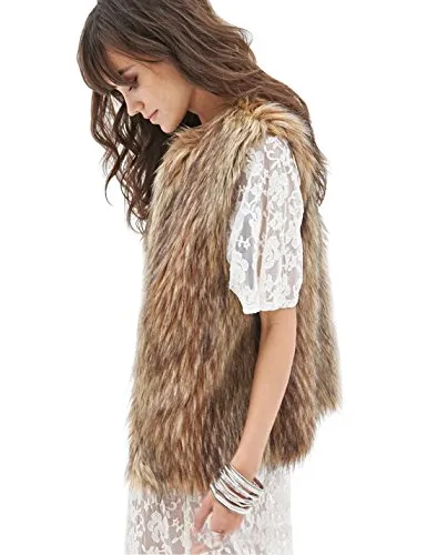 Tanming Short Faux Fur Vest