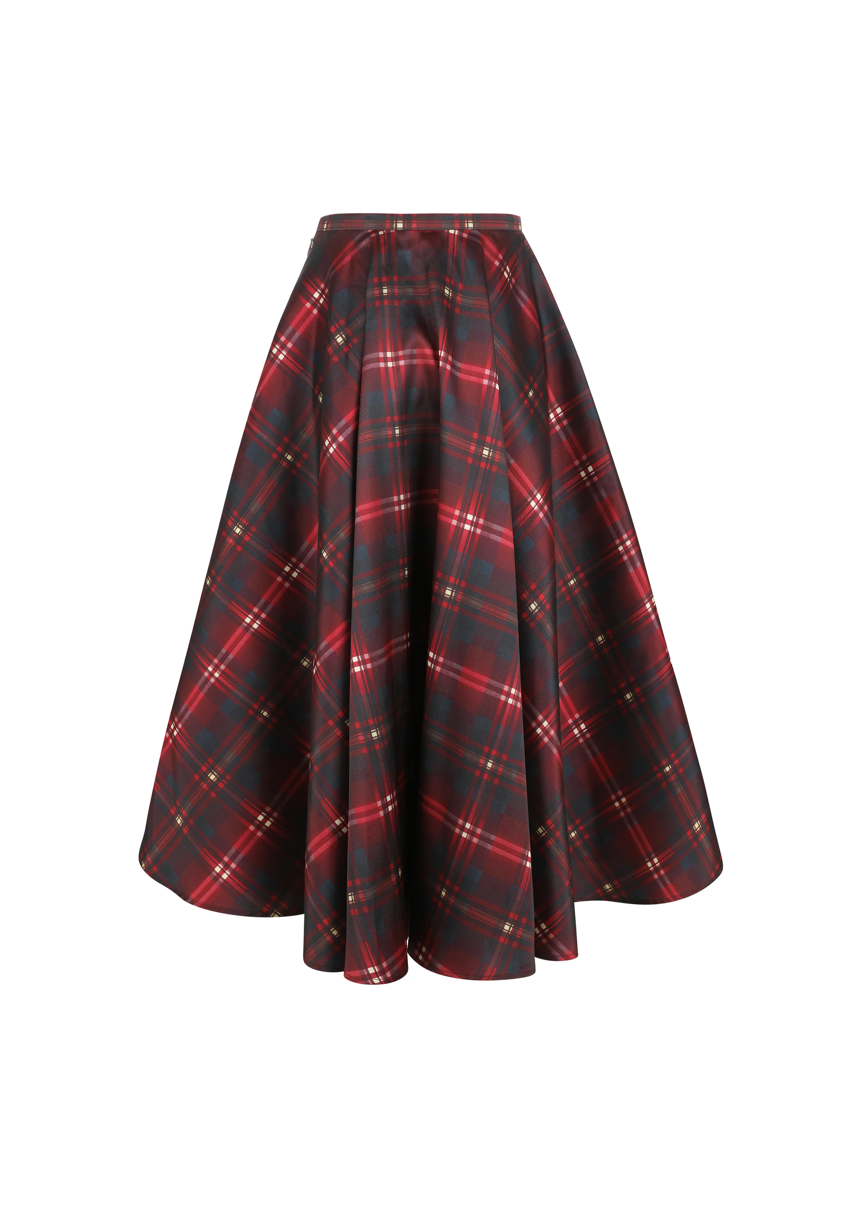 The Ballroom Skirt in Ruby Lacquer