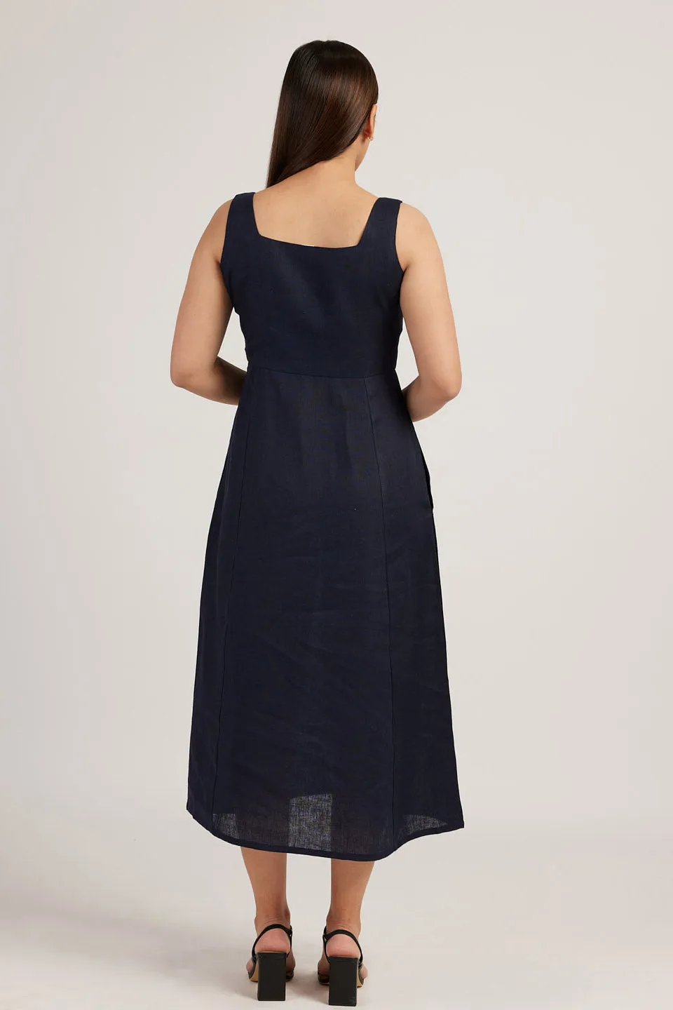 The Linen Midi Dress