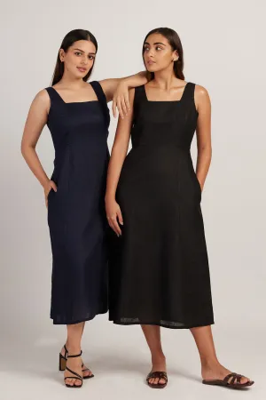 The Linen Midi Dress