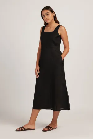 The Linen Midi Dress