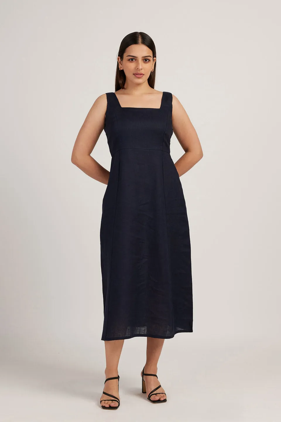 The Linen Midi Dress