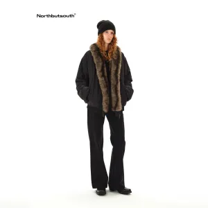 Two-Way Faux Fur Coat