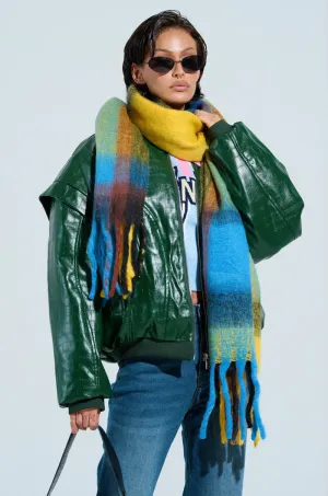 VARSITY PLAID SCARF