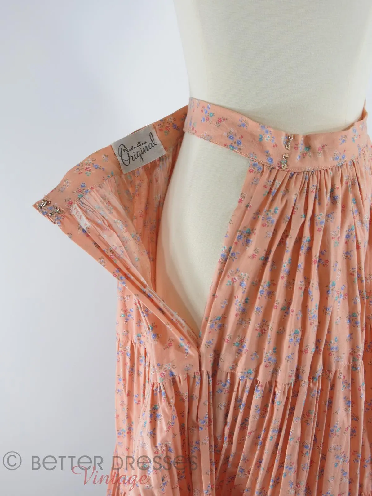 Vintage Martha of Taos Broomstick Skirt