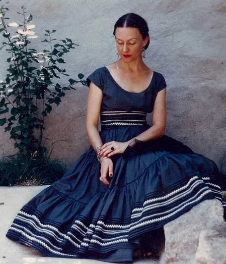 Vintage Martha of Taos Broomstick Skirt