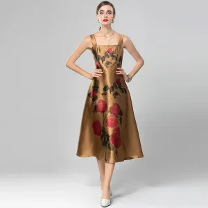 Winnie Backless Floral Dress