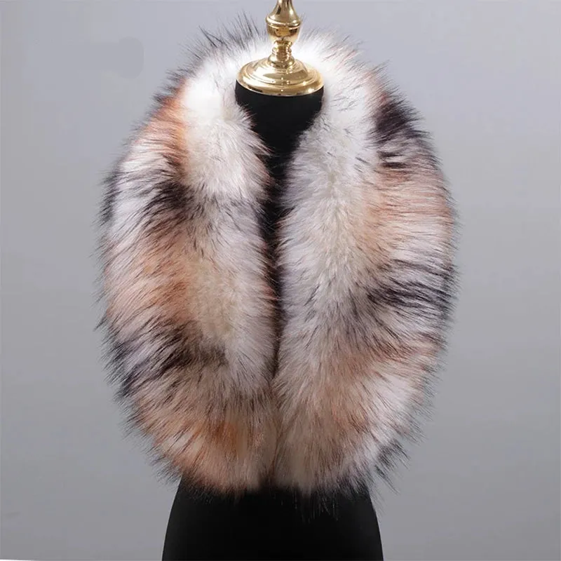 Winter Luxe: Faux Fur Collar for Jackets & Coats