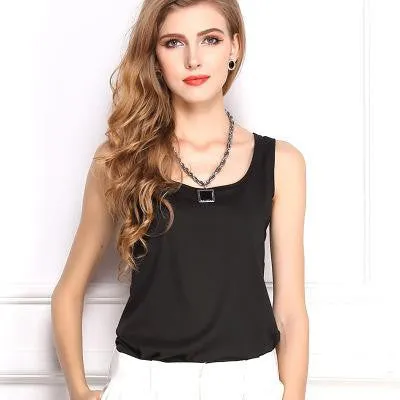 Womens Blouses Chiffon Clothing Ladies Candy Color Sleeveless Chiffon Blouses Vest 14 Colors Shirt 3xl Women Tops