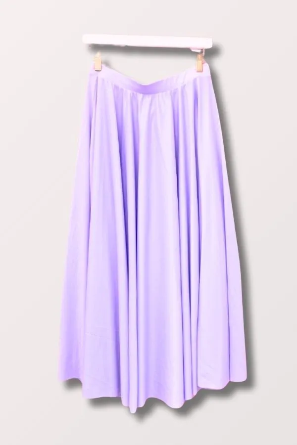 Women's Praise Dance Circle Skirt - Lilac