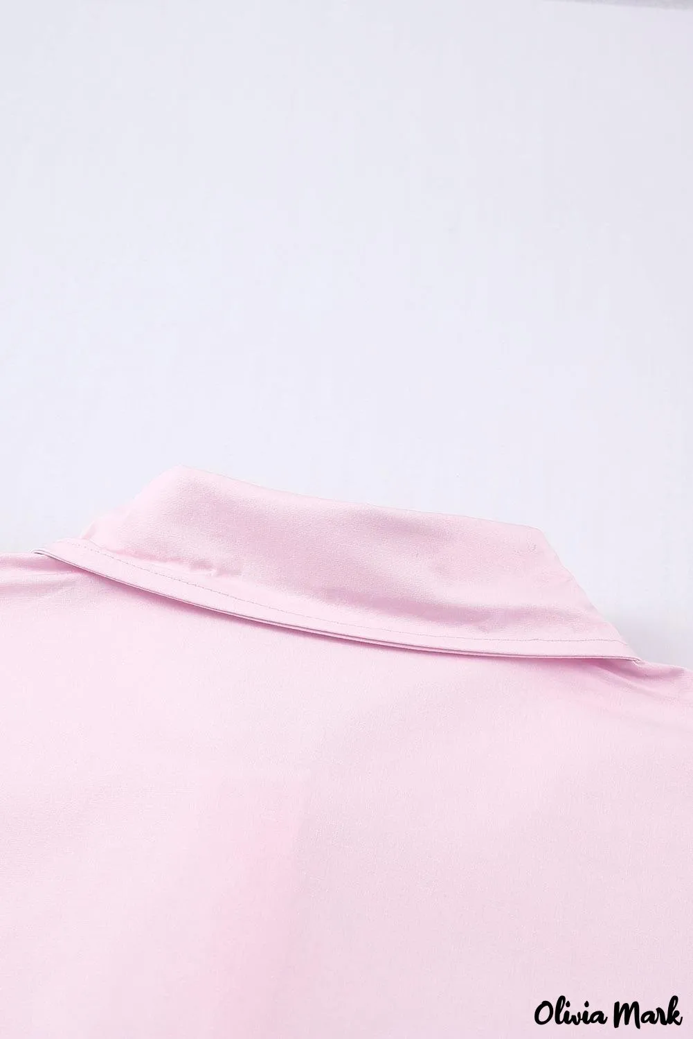 Xieyinshe - Patchwork Drop Shoulder Long Sleeve Shirt