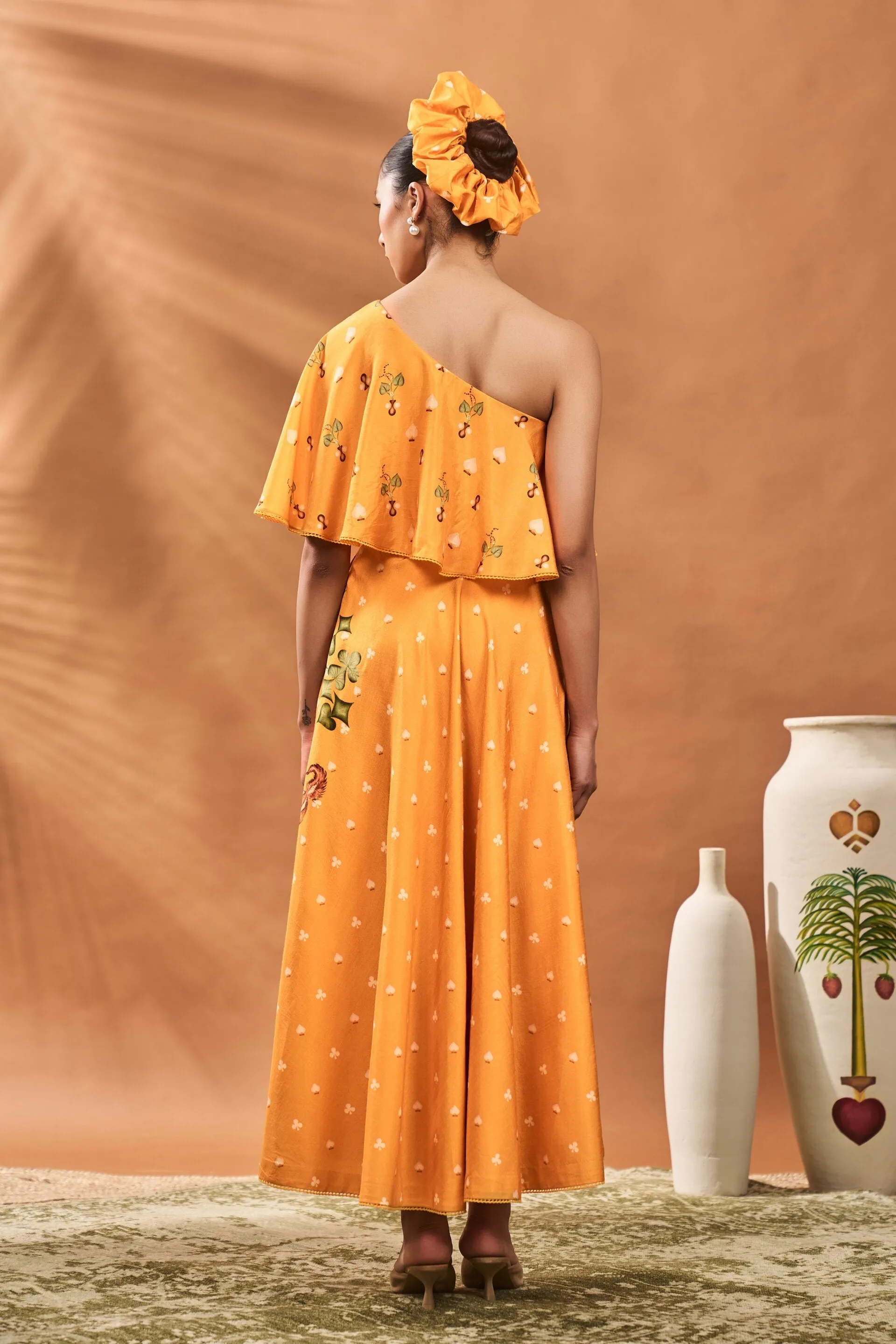 Yellow Spade Blossom Fusion Set