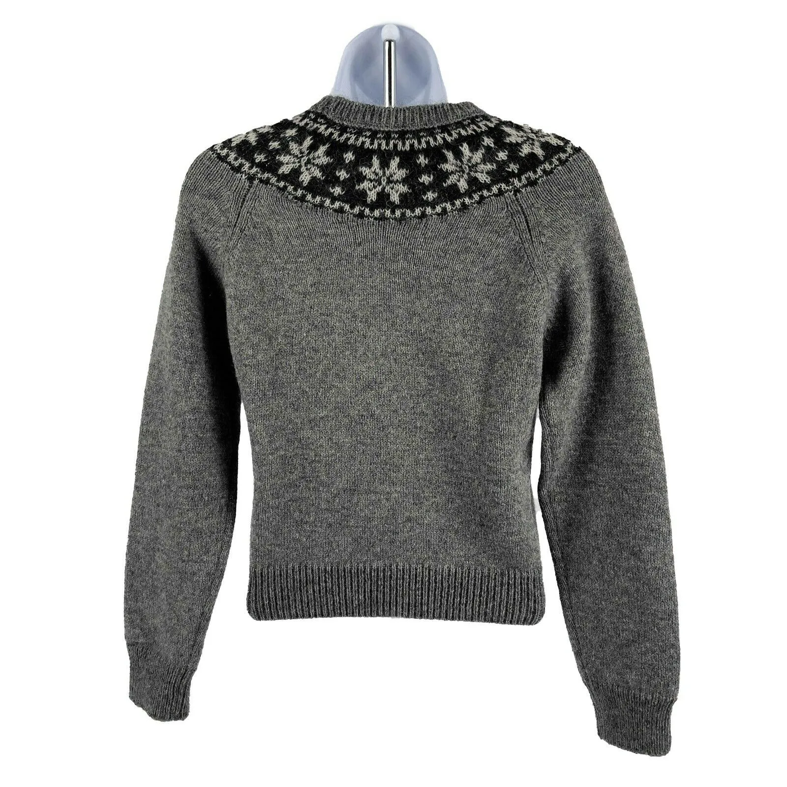YSL Saint Laurent - Fair Isle Sweater Mohair Wool Sweater - FALL RTW 2014 - S