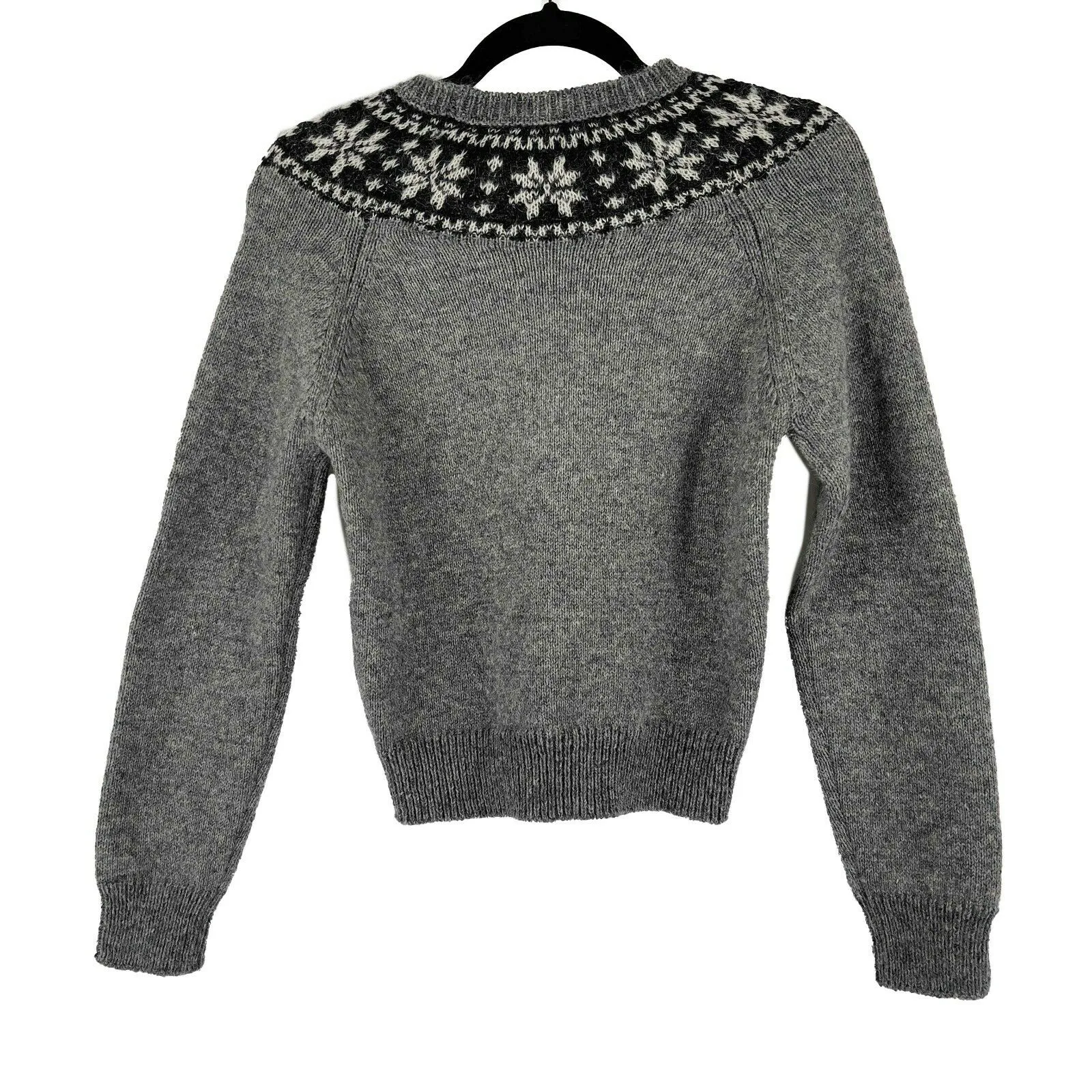 YSL Saint Laurent - Fair Isle Sweater Mohair Wool Sweater - FALL RTW 2014 - S