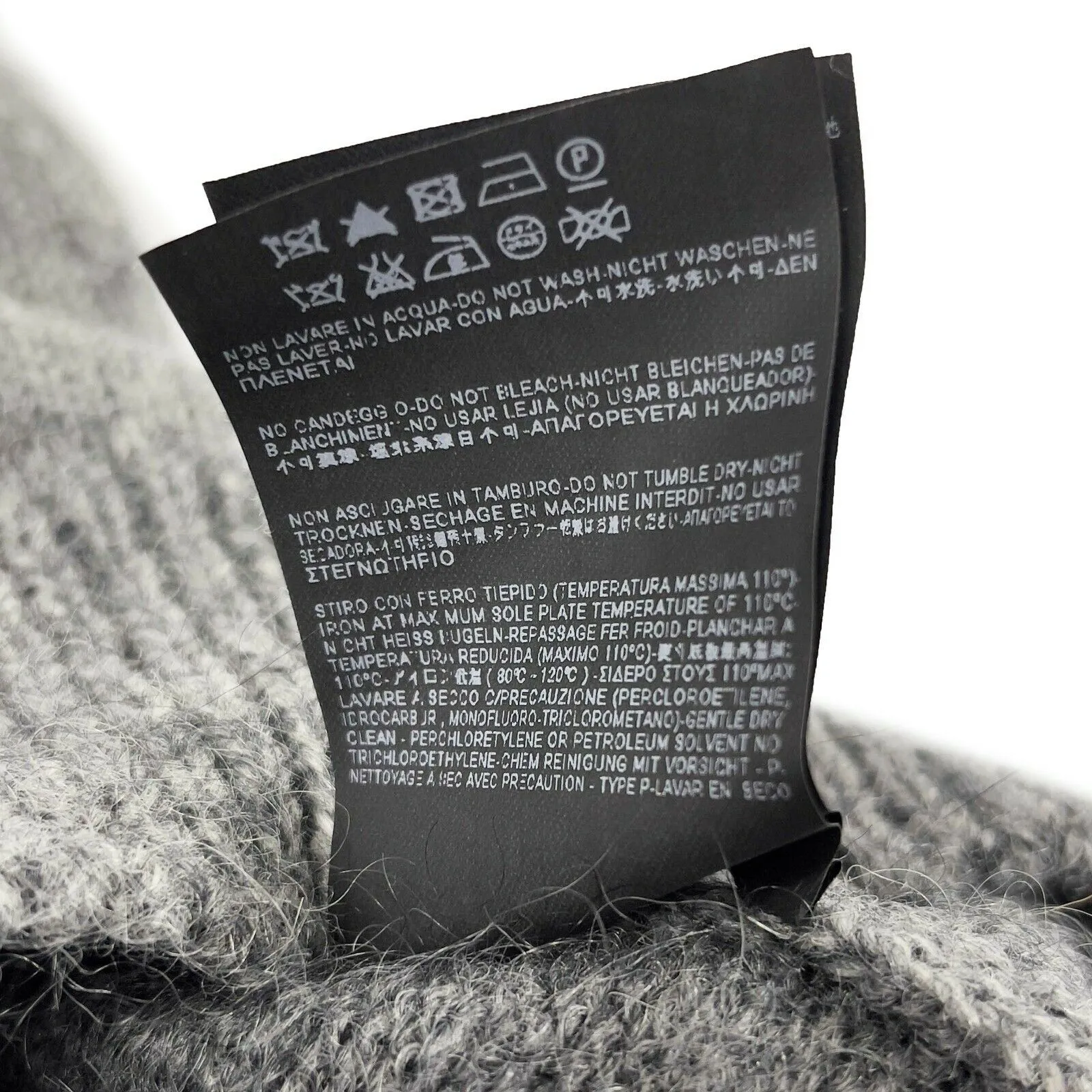 YSL Saint Laurent - Fair Isle Sweater Mohair Wool Sweater - FALL RTW 2014 - S