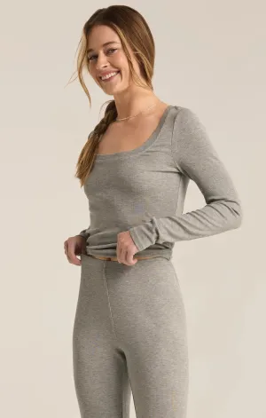 Z Supply Leila Rib LS Top