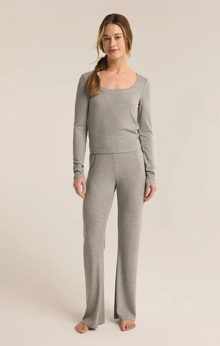 Z Supply Leila Rib LS Top