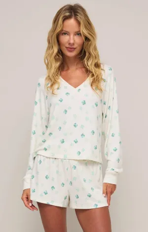 Z Supply Maggie Clover L/S Top