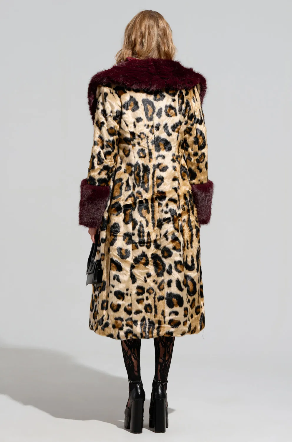 ZAHIRA FAUX FUR TRENCH