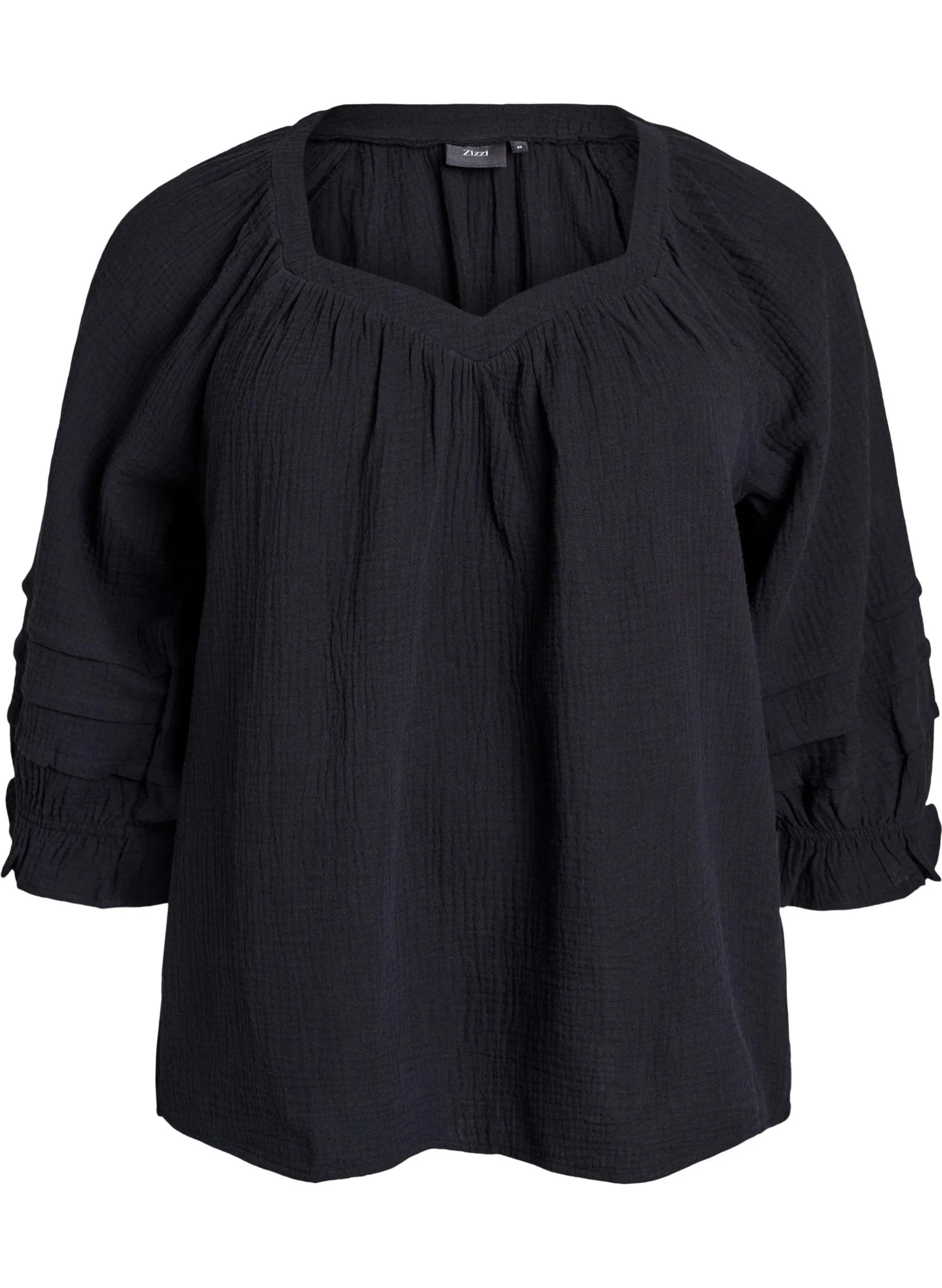 Zizzi Vivu Blouse in Black